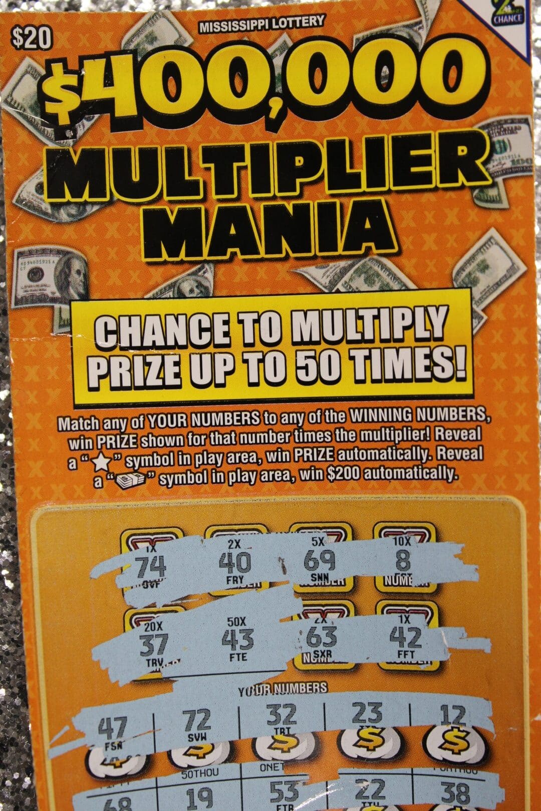 Booneville Man Won $1,000 - Mississippi Lottery