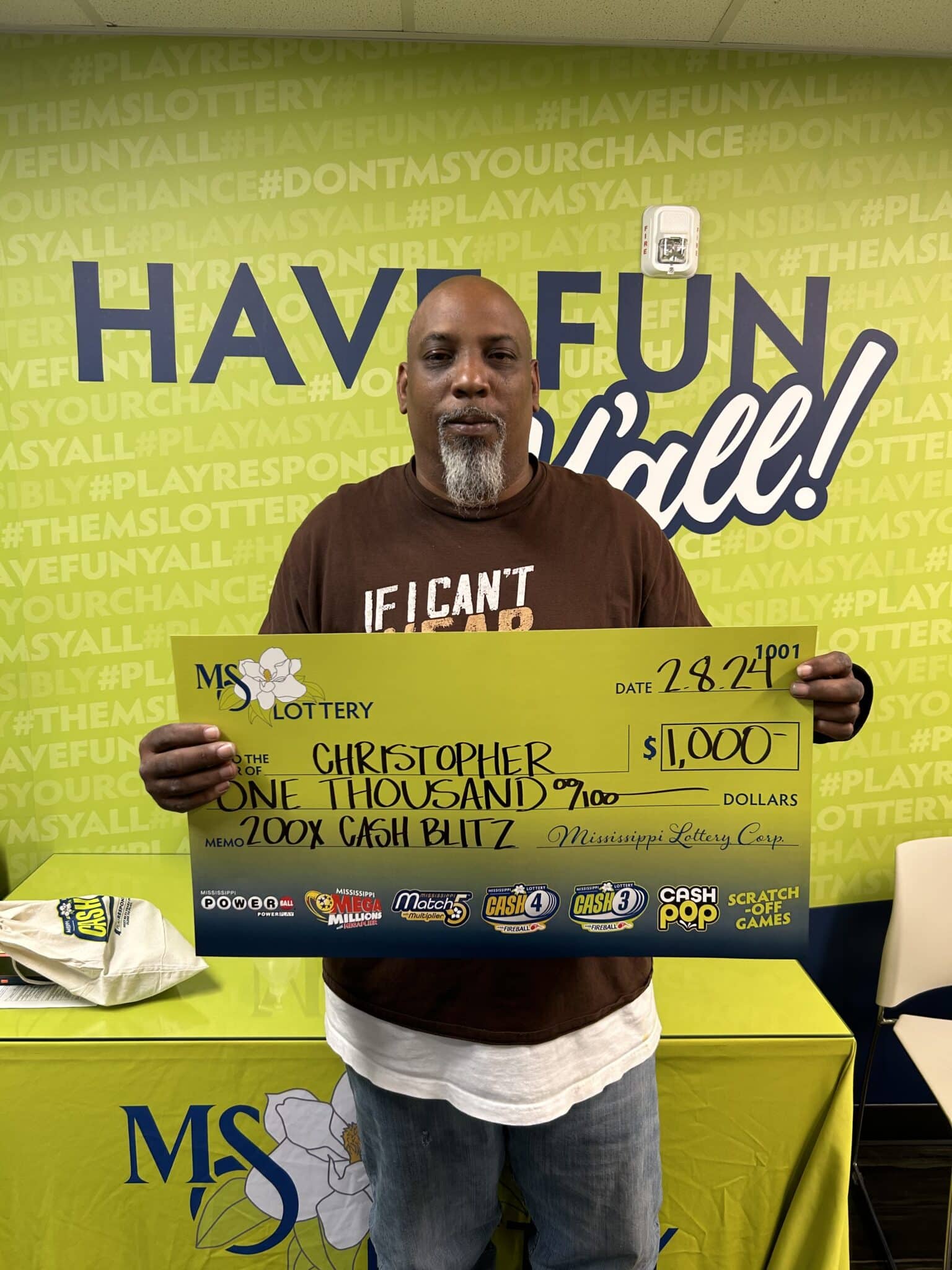 Hazlehurst Man Won 1,000 Mississippi Lottery