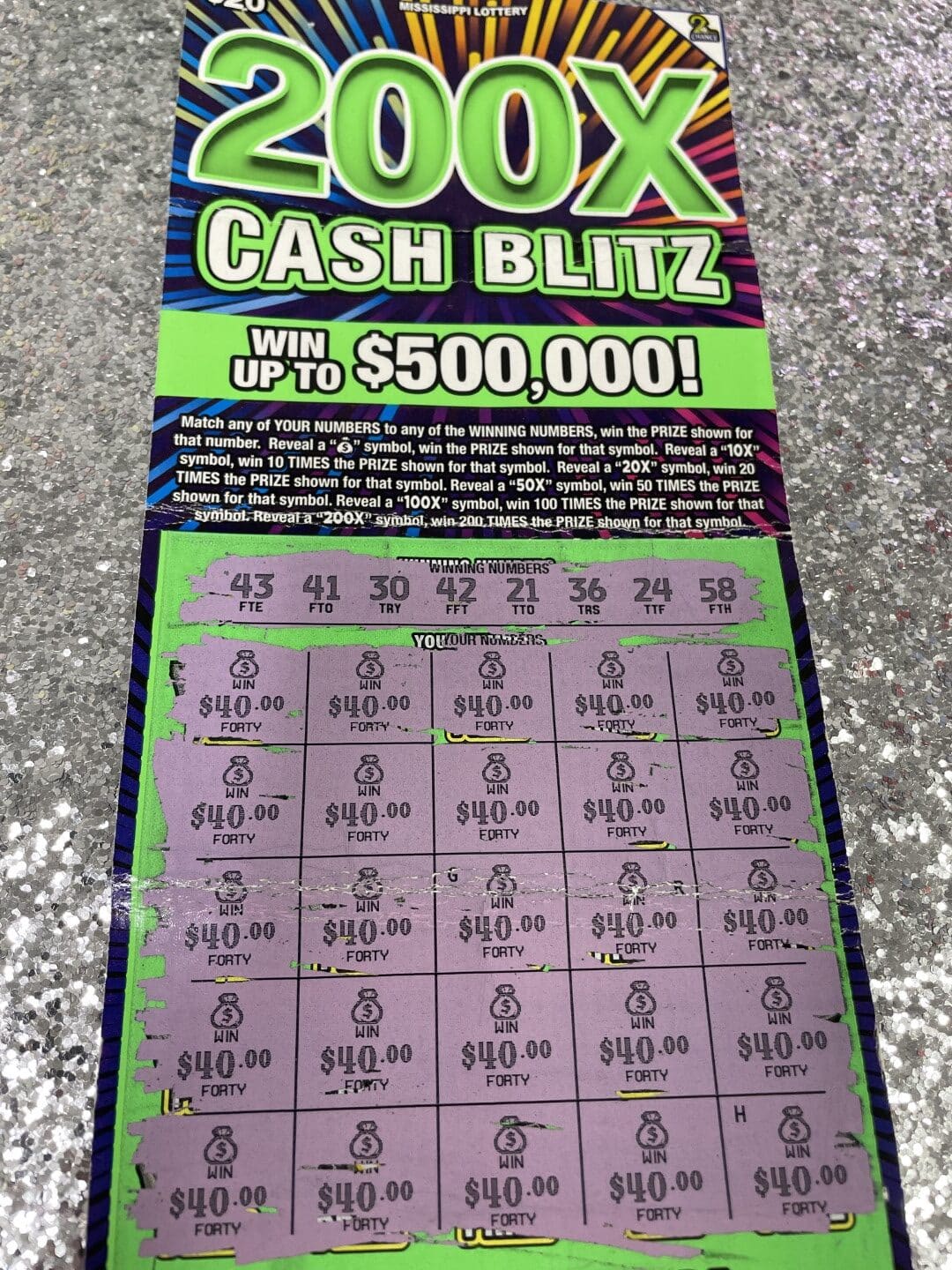 Diamondhead Man Won $1,000 - Mississippi Lottery