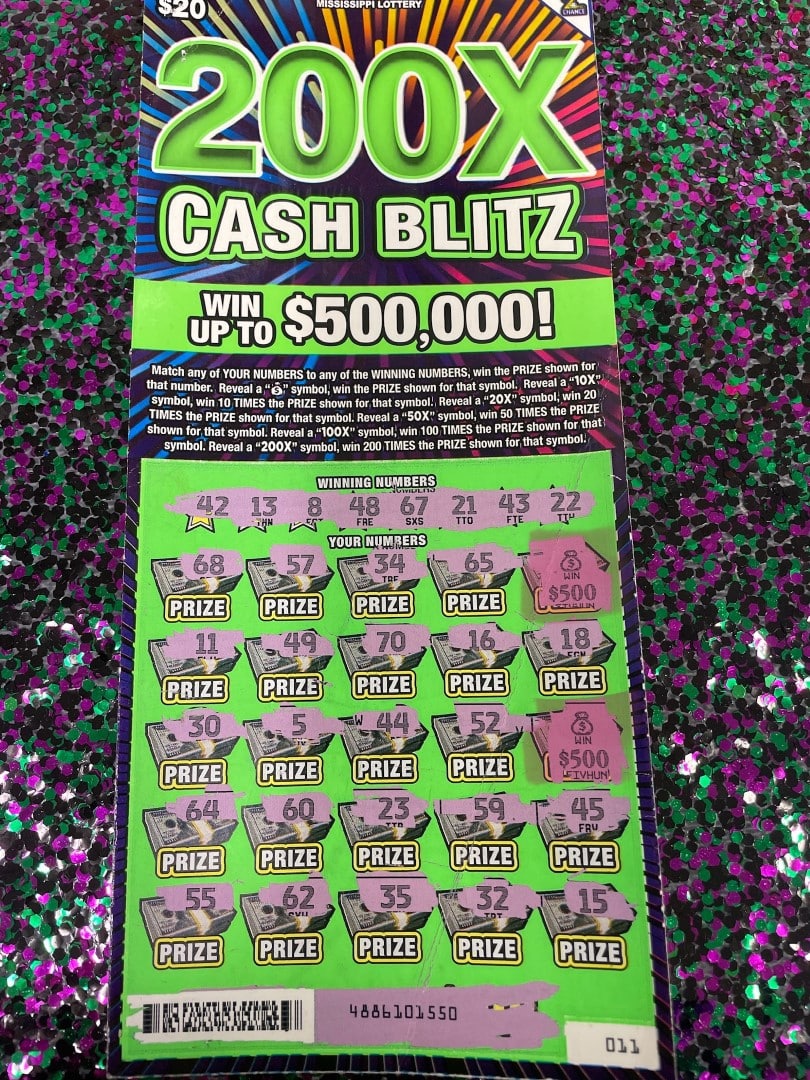 Sumrall Woman Won $1,000 - Mississippi Lottery